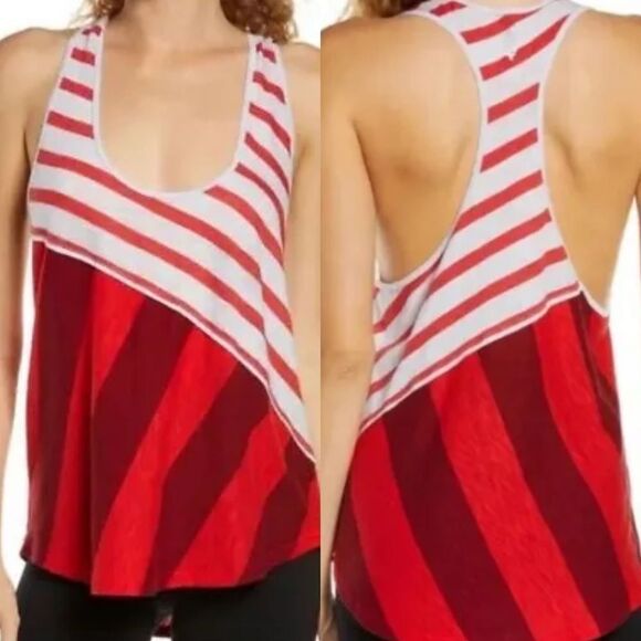 NWT Free People Movement Keep Rolling Oversized Tank Top Size S - Picture 3 of 5